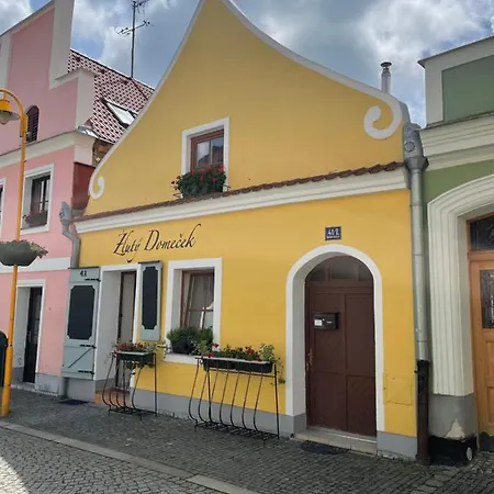 Apartmany Zluty Domecek Trebon Exterior photo